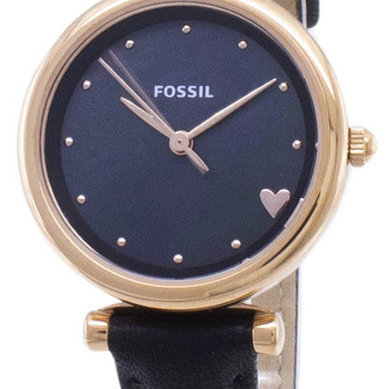 Fossil Carlie mini ES4504 Quartz analog dame ur