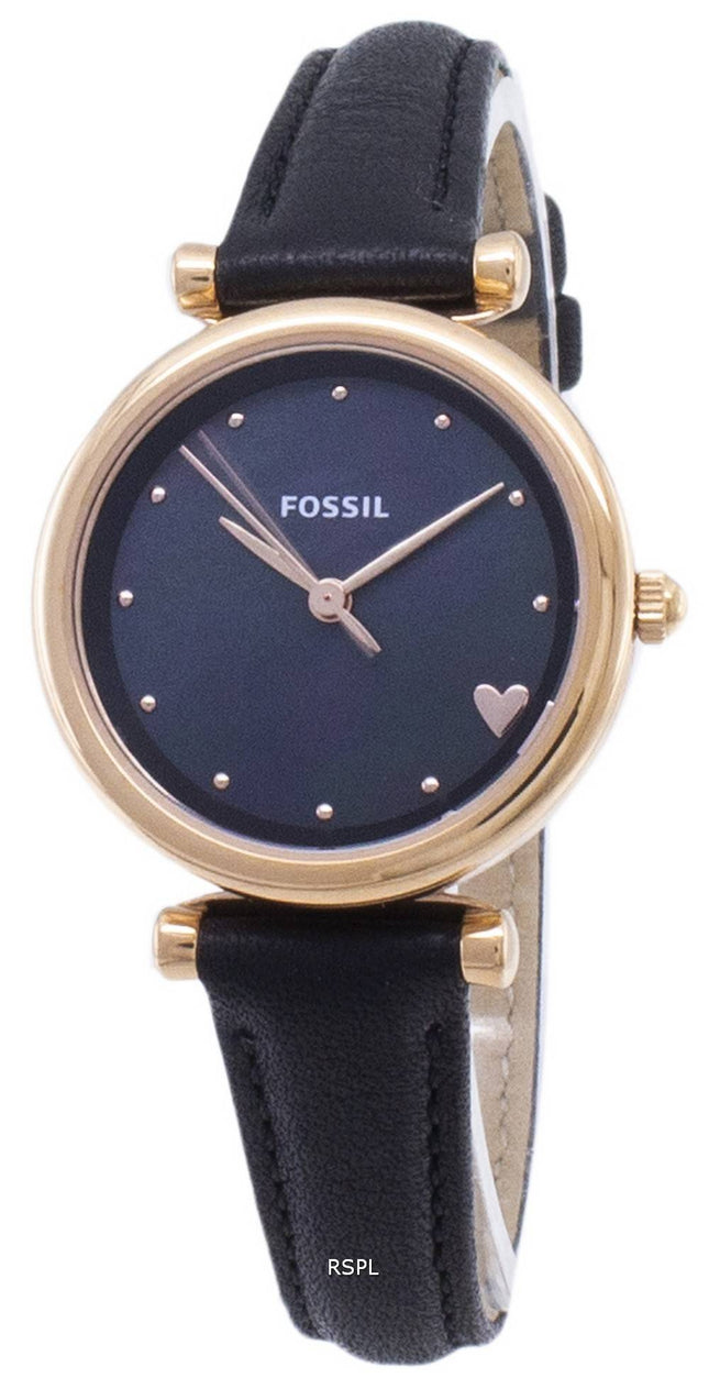 Fossil Carlie mini ES4504 Quartz analog dame ur