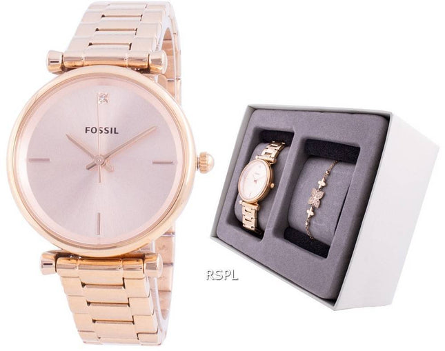 Fossil Carlie Mini ES4685SET Quartz Women',s Watch
