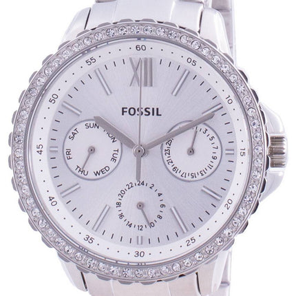 Fossil Izzy multifunktions ES4783 kvarts kronograf diamant accenter dameur