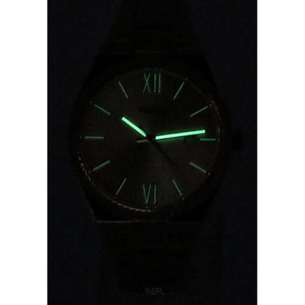 Fossil Scarlette Rose Gold Rustfrit Stål Rose Gold Sunray Dial Quartz ES5258 Dameur