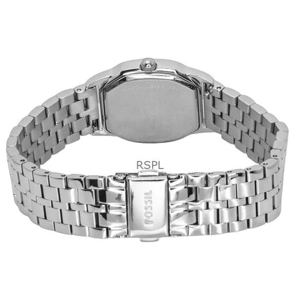 Fossil Harlow Stainless Steel Cream Dial Quartz ES5363 Dameur