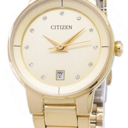 Citizen Automatic EU6012 - 58P diamant accenter Analog kvinders ur
