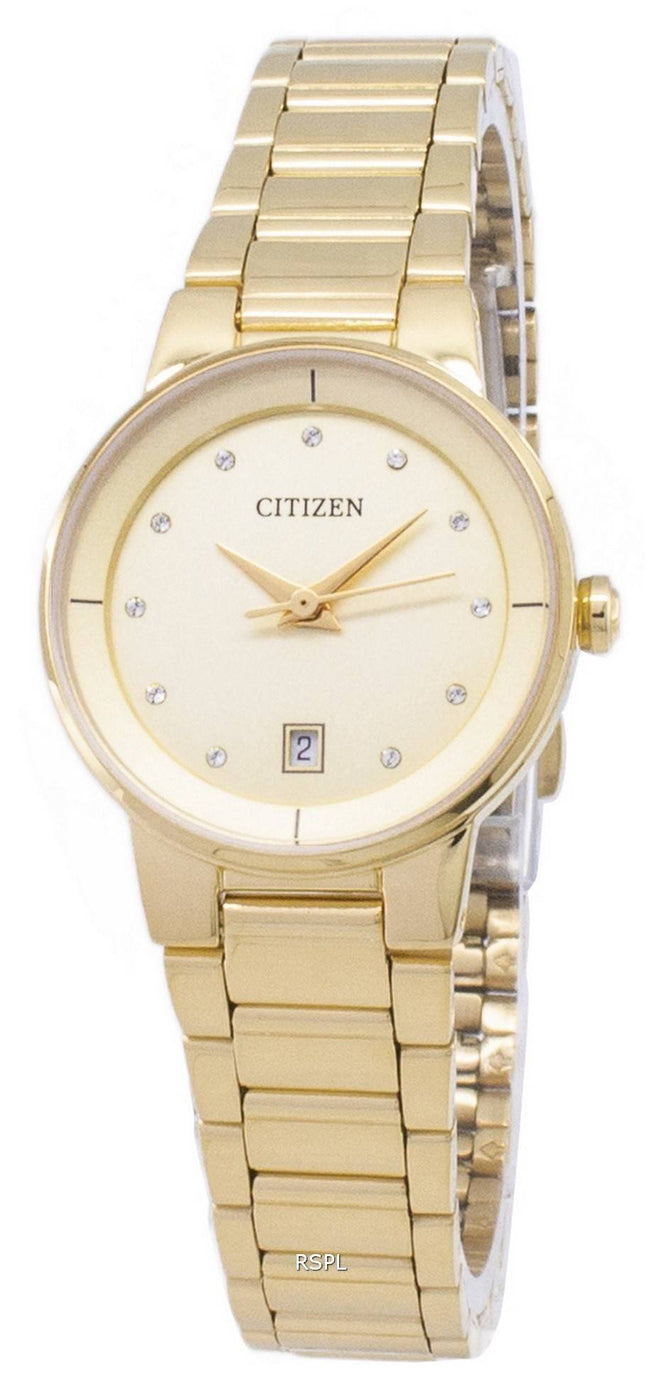 Citizen Automatic EU6012 - 58P diamant accenter Analog kvinders ur