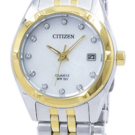Citizen Analog Quartz Diamond Accent EU6054-58D Kvinders Ur