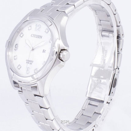 Borger kvarts EU6080 - 58D diamant accenter kvinders ur
