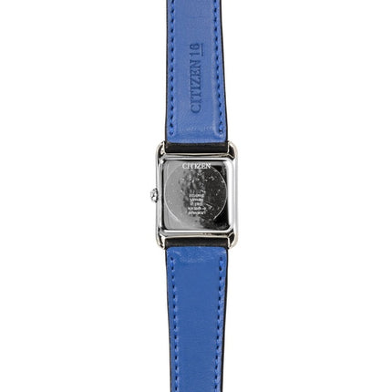 Citizen Bianca læderrem sort urskive Eco-Drive EW5600-01E dameur