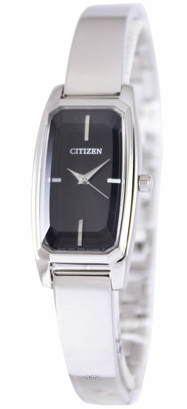 Borger analog Quartz Black Dial EX0310-53E kvinders ur