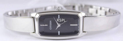 Borger analog Quartz Black Dial EX0310-53E kvinders ur