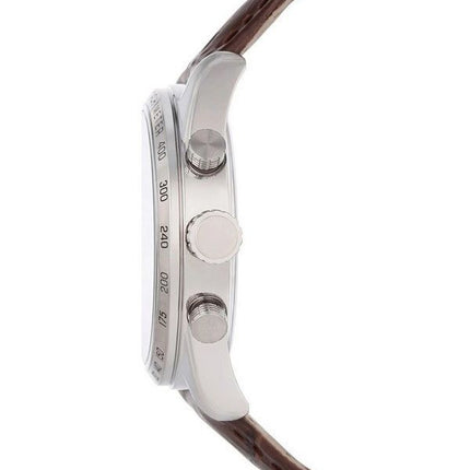 Festina Timeless Chronograph Læderrem Silver Dial Quartz F16760-1 herreur