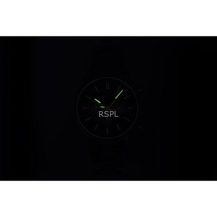 Festina tidløs kronograf rustfrit stål blå urskive kvarts F16820-C herreur