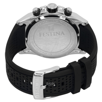 Festina The Originals Chronograph Gummirem Grøn Skive Quartz F20330-B 100M Herreur