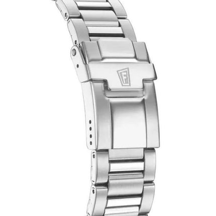 Festina tidløs kronograf rustfrit stål sort skive kvarts F20560-5 100M herreur