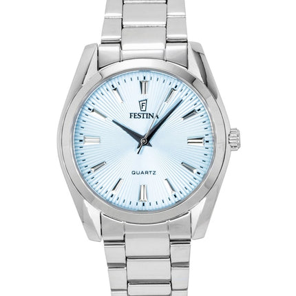 Festina Boyfriend rustfrit stål turkis urskive kvarts F20622-P dameur