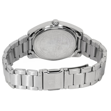 Festina Boyfriend rustfrit stål turkis urskive kvarts F20622-P dameur