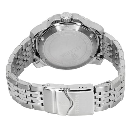 Festina Rustfrit Stål Blå Skive Quartz Dykkerur F20661-1 200M Herreur