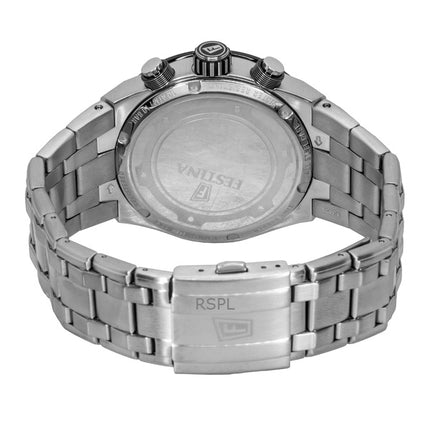 Festina Chrono Bike Chronograph Rustfrit Stål Rød Skive Quartz F20670-5 100M Herreur