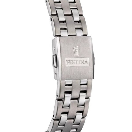 Festina Titanium Grey Dial Quartz F20696-2 100M herreur