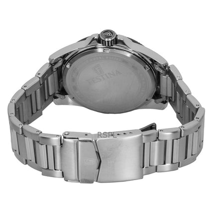 Festina Titanium Grå Skive Quartz F20698-1 100M Herreur