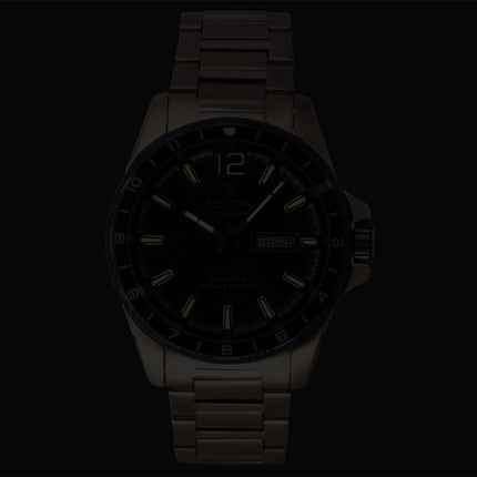 Festina Titanium Analog Blå Skive Quartz F20698-2 100M Herreur