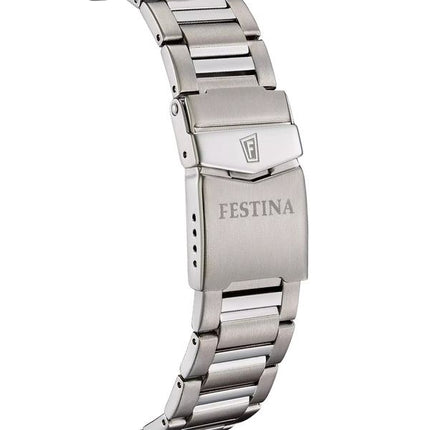 Festina Titanium Black Dial Quartz F20698-4 100M herreur