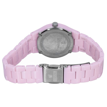 Festina Keramik Pink Urskive Quartz F20751-2 Dameur