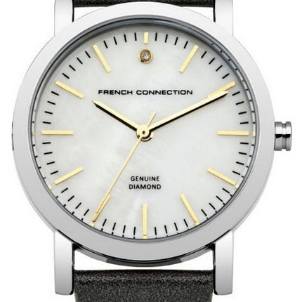 FCUK Diamond Accent Perlemor Dial Quartz FC1250B Dameur