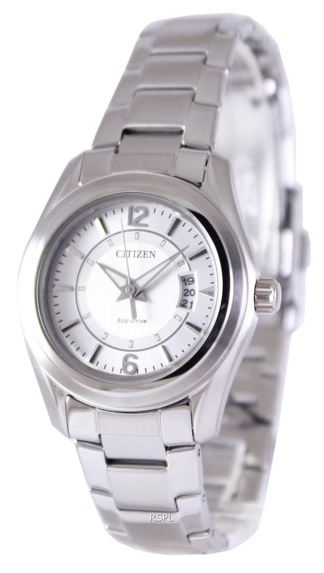 Citizen Eco-Drive Analog FE1010-57B sølv urskive kvinders ur