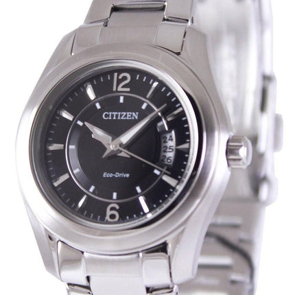 Citizen Eco-Drive Analog sort urskive FE1010-57E kvinders ur