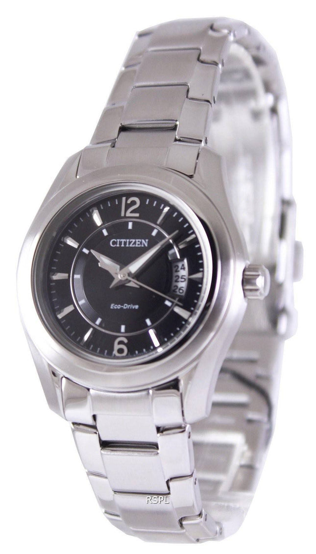 Citizen Eco-Drive Analog sort urskive FE1010-57E kvinders ur
