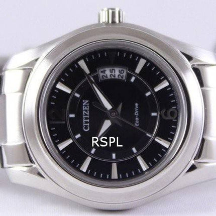 Citizen Eco-Drive Analog sort urskive FE1010-57E kvinders ur