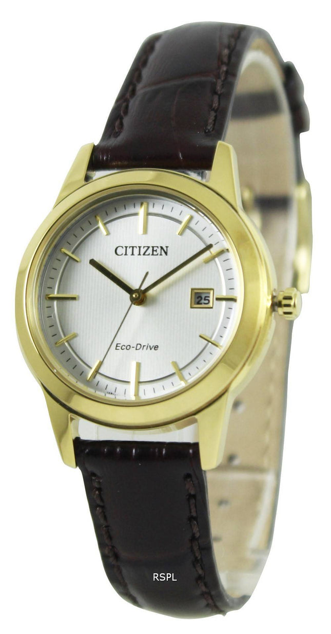 Citizen Eco-Drive dato Display FE1083-02A kvinders ur