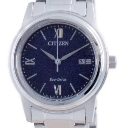 Citizen Classic Blue Dial rustfrit stÃ¥l Eco-Drive FE1220-89L 100M Dameur