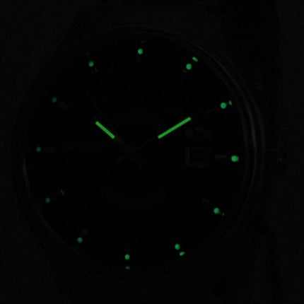 Orient automatisk 21 juveler Multi år kalender FEU00002BW Herreur