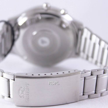 Orient automatisk 21 juveler Multi år kalender FEU00002PW Herreur