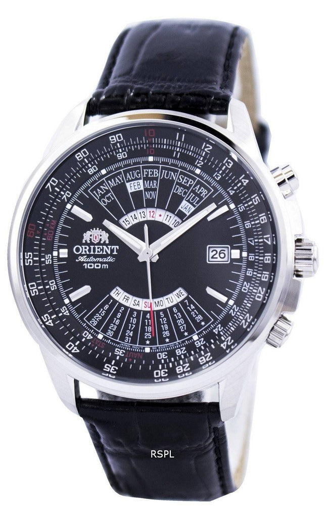 Orient Automatisk Multi år kalender 100M FEU0700BBH Herreur