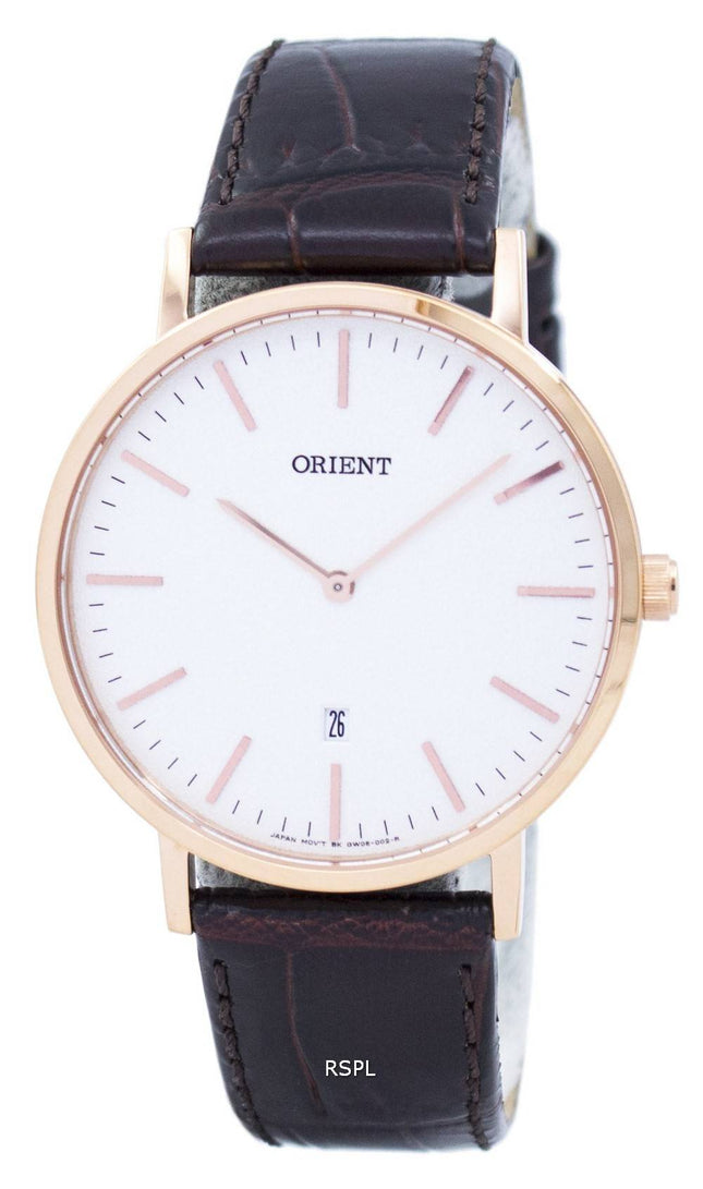 Orientere Slim samling minimalistisk kvarts FGW05002W Herreur
