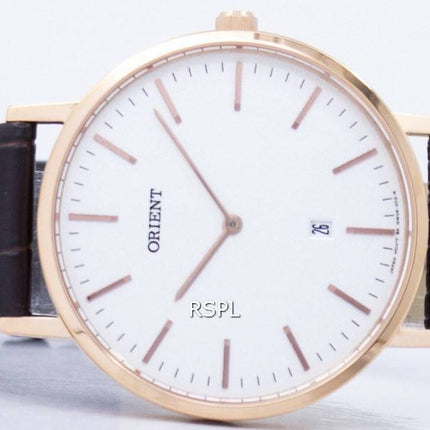 Orientere Slim samling minimalistisk kvarts FGW05002W Herreur