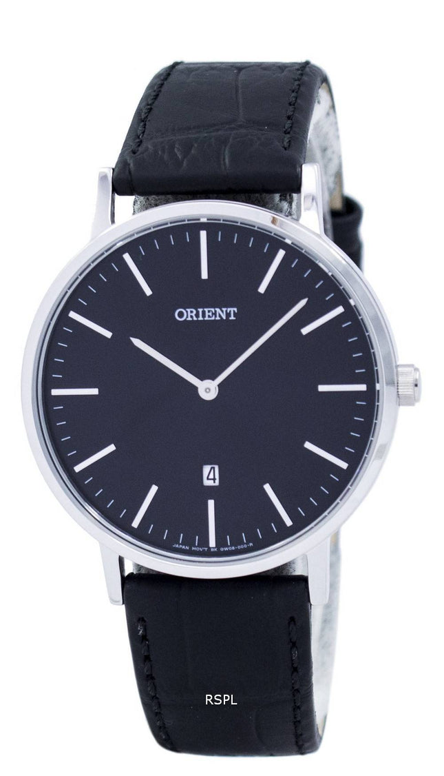Orientere Slim samling minimalistisk kvarts FGW05004B Herreur