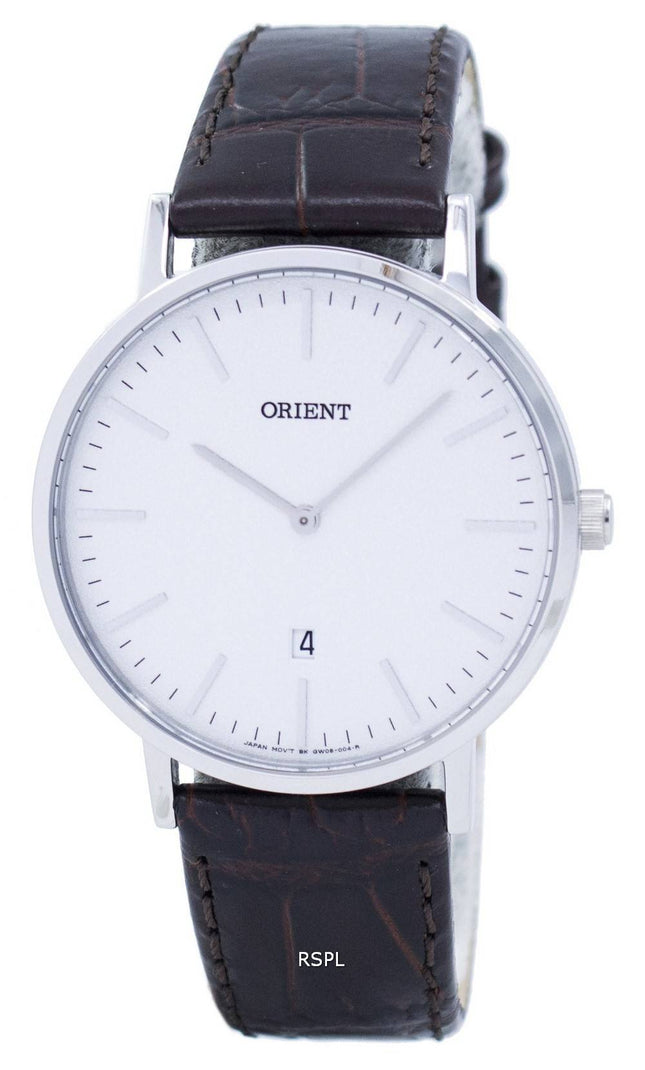 Orientere Slim samling minimalistisk kvarts FGW05005W Herreur