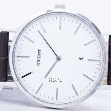 Orientere Slim samling minimalistisk kvarts FGW05005W Herreur