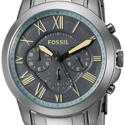 Fossile give Chronograph Quartz Gunmetal Dial FS5185 Herreur