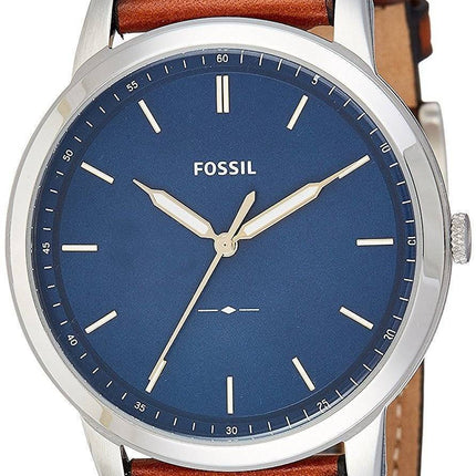 Fossile minimalistisk 3H Slim kvarts FS5304 Herreur