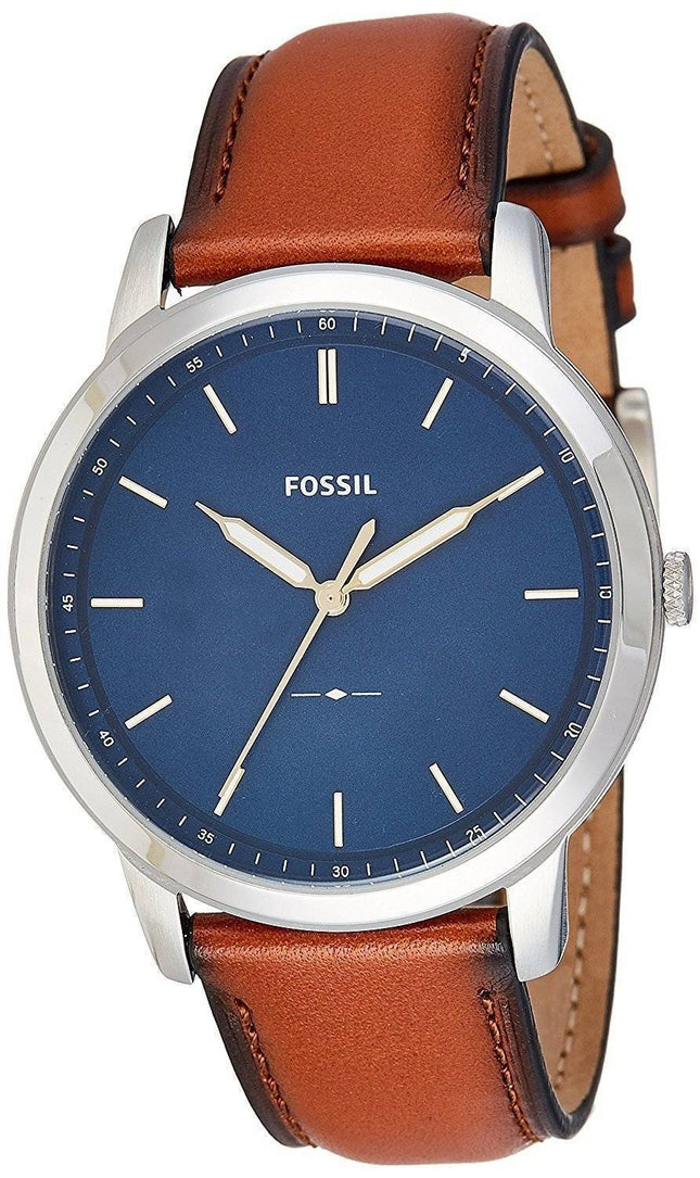 Fossile minimalistisk 3H Slim kvarts FS5304 Herreur