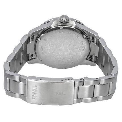 Fossil Blue Dive Rustfrit Stål Black Dial Quartz FS6032 100M herreur