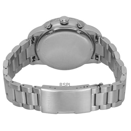 Fossil Sport Tourer Chronograph Rustfrit stål Black Dial Quartz FS6045 herreur