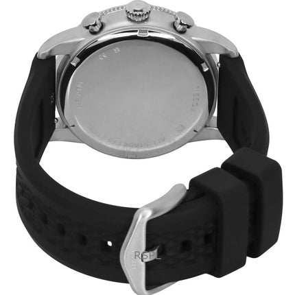 Fossil Sport Tourer kronograf læderrem hvid urskive kvarts FS6087 herreur