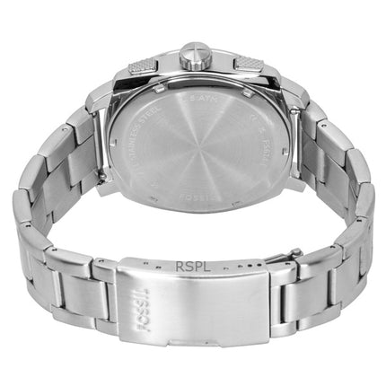 Fossil Machine Kronograf Rustfrit Stål Brun Skive Quartz FS6144 Herreur