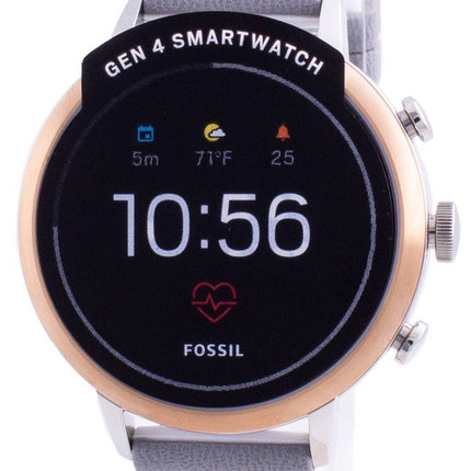 Fossil Venture HR Gen 4 FTW6016 Grå Smartwatch til kvinder