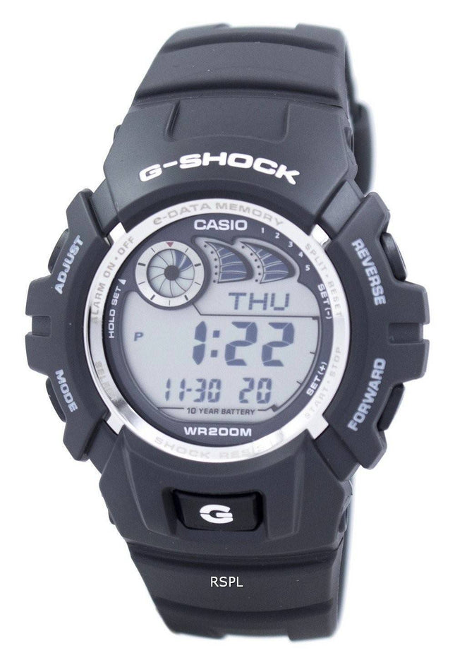 Casio G-Shock e-DATA hukommelse chok resistent Digital G-2900F-8V Herreur